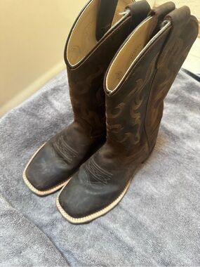 Women’s Brown Western Cowboy Boots - Classic Pull-On Style